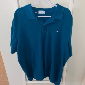 Teal Southern Tide Skipjack Polo (XL)